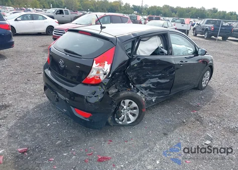 2015 Hyundai Accent Gs z USA, uszkodzony, nr VIN KMHCT5AE1FU215508